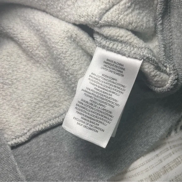 Polo Ralph Lauren Boys Gray Zip-Up casual everyday pony logo Hoodie Size S (8) - Picture 8 of 8